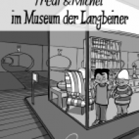 Fredi und Michel im Museum der Langbeiner