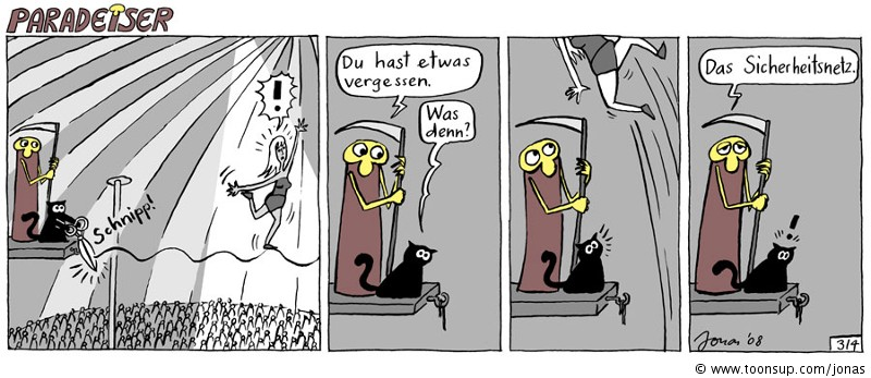 Comic: Paradeiser-Der Tod ist ein gerechter Mann 9