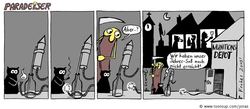 Comic: Paradeiser-Silvester 2008 1