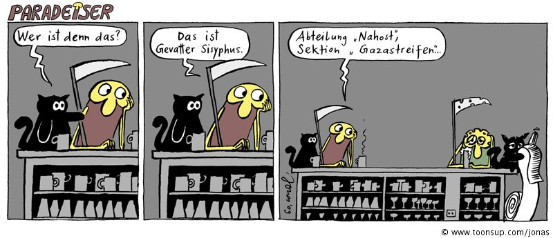 Comic: Paradeiser - Gevatter 1