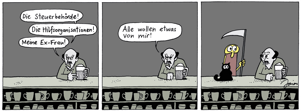 Comic: Paradieser: geben und nehmen 1