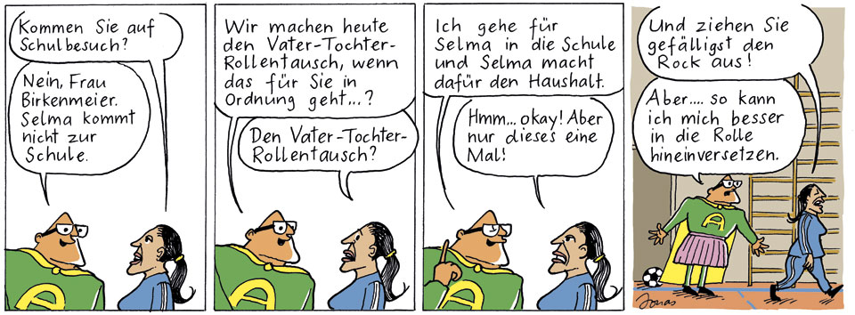 Comic: A-Man: Rollentausch 2