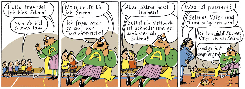 Comic: A-Man: Rollentausch 3