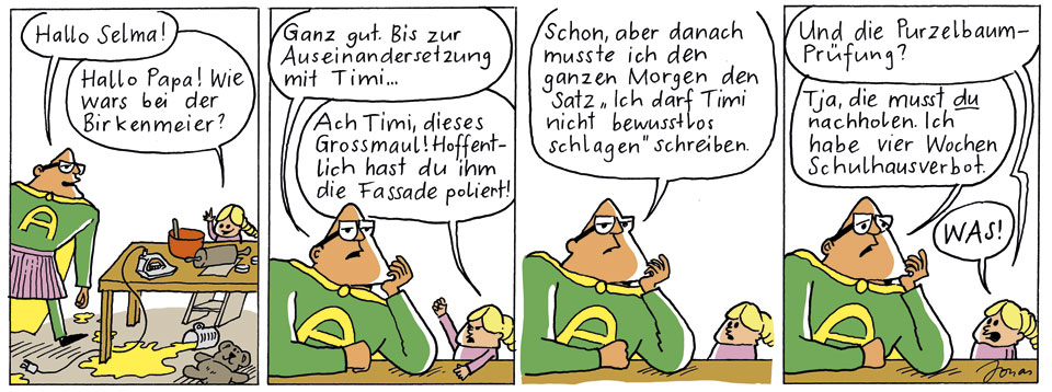 Comic: A-Man: Rollentausch 4