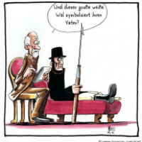 Käptn Ahab auf der Couch 