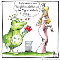 Froschkönig in love