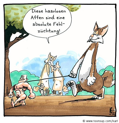 Cartoon: Wieder mal was Neues! 1