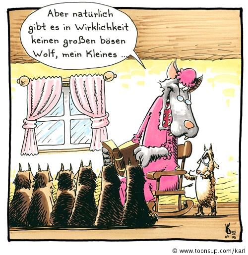Cartoon: Märchenonkel 1
