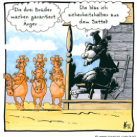 Drei kleine Schweinchen!