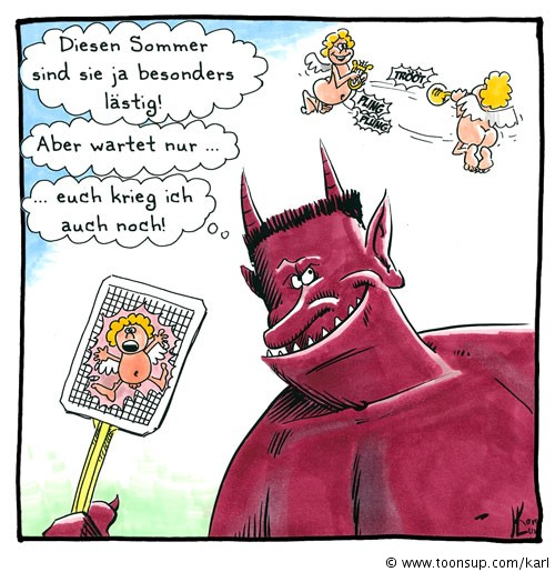 Cartoon: Lästige Viecher! 1