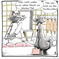 Beim Metzger