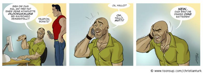 Cartoon: Mehr als Kumpels 2 1