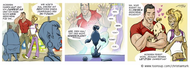Cartoon: Mehr als Kumpels 7 1