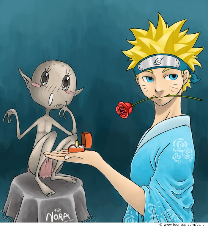 Illustration: GollumXNaruto 1