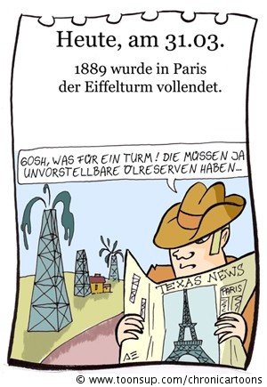 Cartoon: 31. März 1