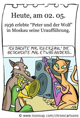 Cartoon: 2. Mai 1