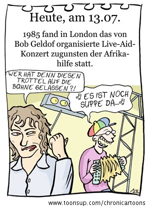 Cartoon: 13. Juli 1
