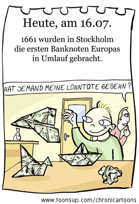 Cartoon: 16. Juli 1