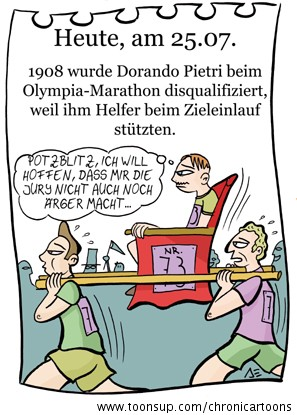 Cartoon: 25. Juli 1