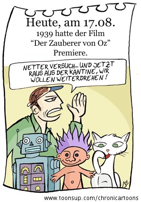 Cartoon: 17. August 1