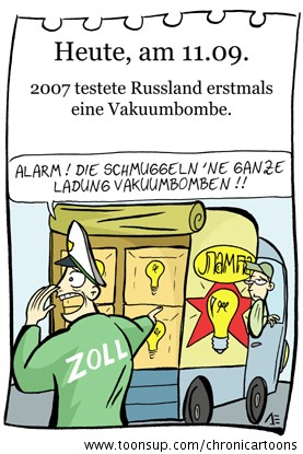 Cartoon: 11. September 1