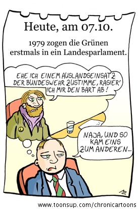 Cartoon: 7. Oktober 1