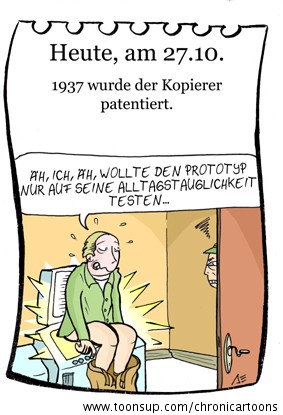 Cartoon: 27. Oktober 1