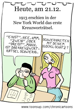 Cartoon: 21. Dezember 1