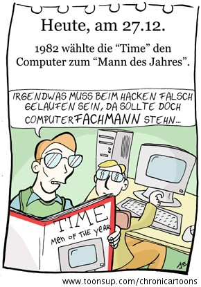 Cartoon: 27. Dezember 1