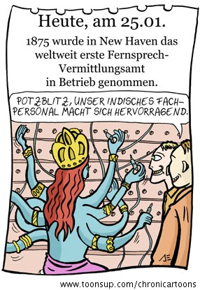Cartoon: 25. Januar 1
