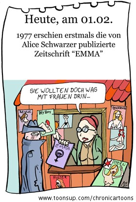 Cartoon: 1. Februar 1