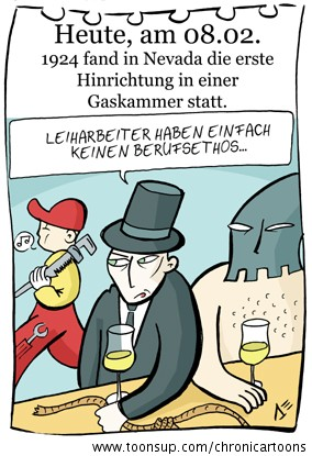 Cartoon: 8. Februar 1