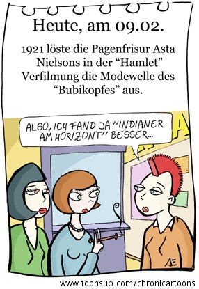 Cartoon: 9. Februar 1