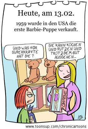 Cartoon: 13. Februar 1