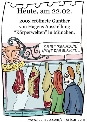 Cartoon: 22. Februar 1