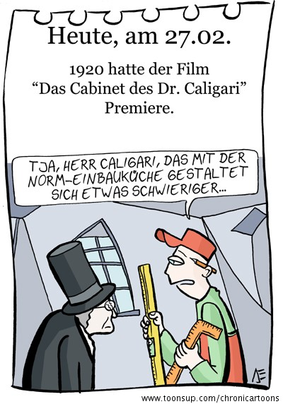Cartoon: 27. Februar 1