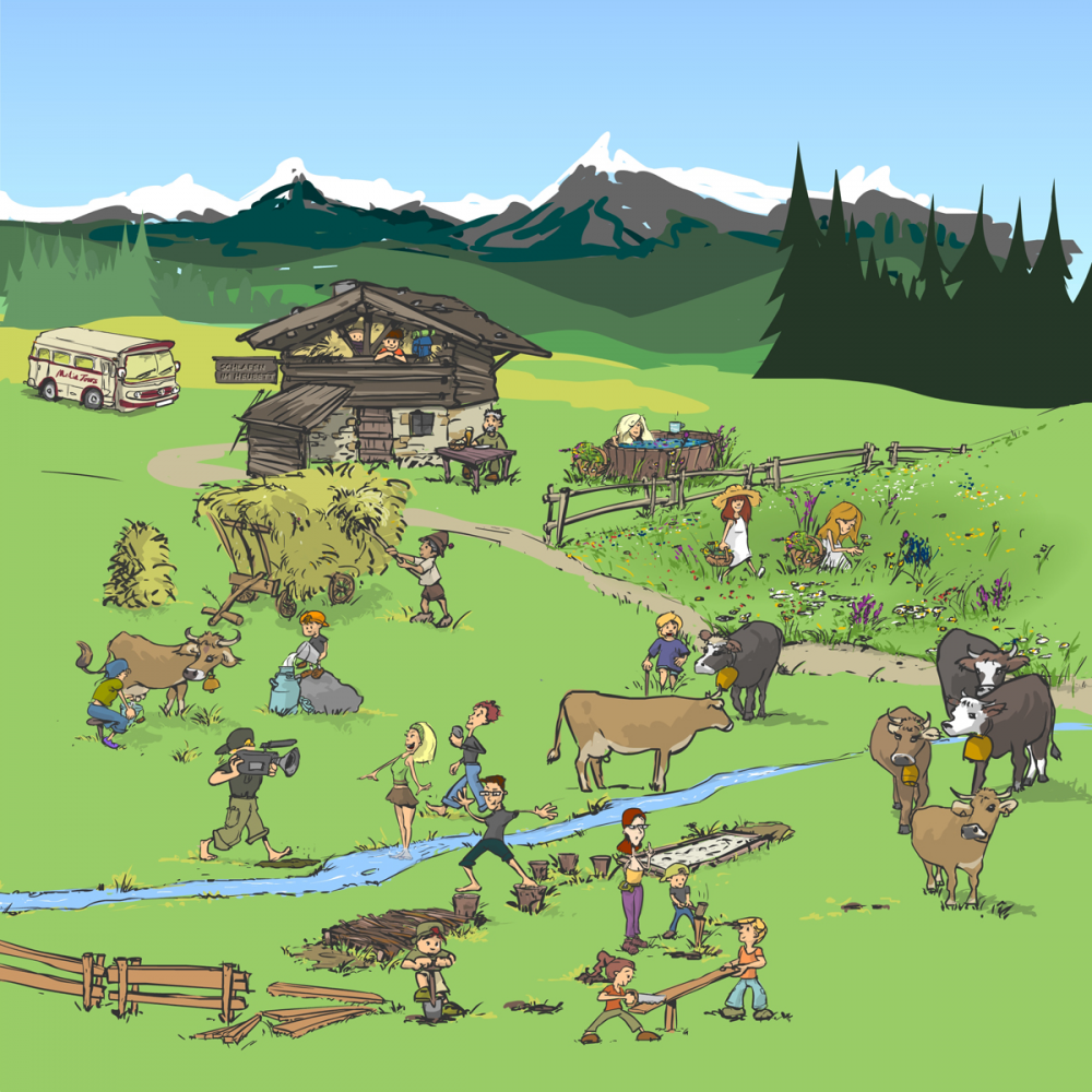 Picture Puzzle: Schweizer Tourismusverband 2