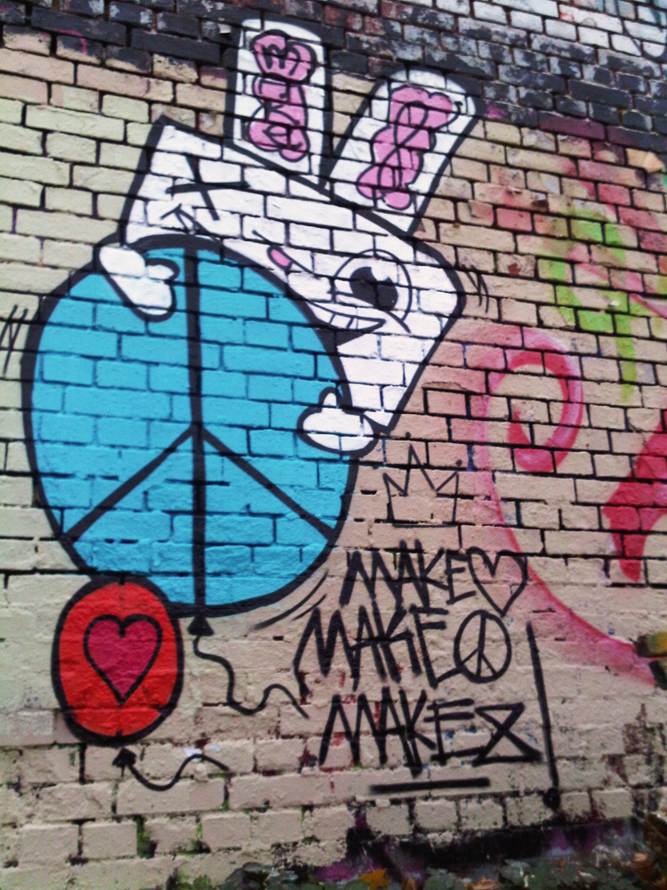 Concept Art / Character Design: Make love ,peace and eight 1