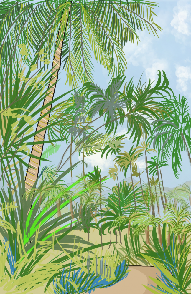 Illustration: Urwald 4