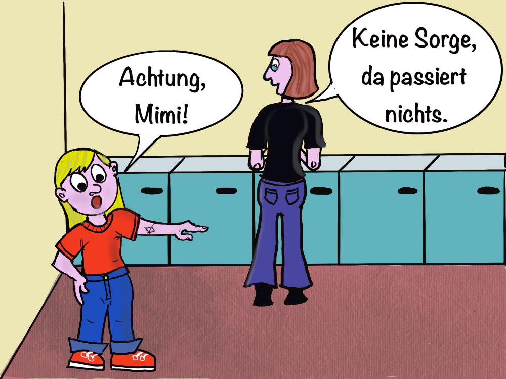 Comic: Achtung, Mimi! 1