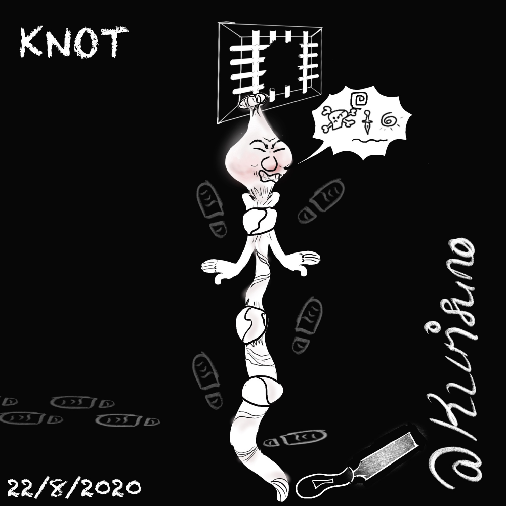 Cartoon: #Aughost2020 Knot 1