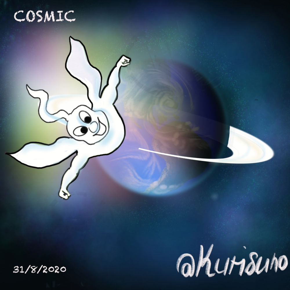 Cartoon: #Aughost2020 Cosmic 1