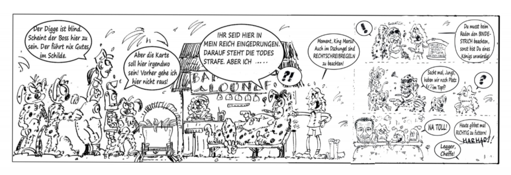 Comic: Laustark im Weltall von PAM 1
