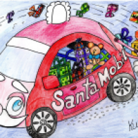 UpVentskalender Weihnachtsschlitten