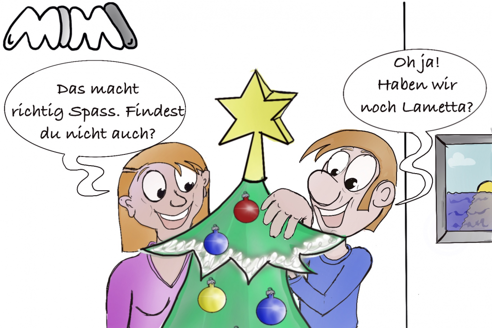 Comic: UpVentskalender Lametta! 1