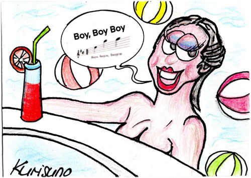 Illustration: KaKAO Karte Nr. 5 für boy 1