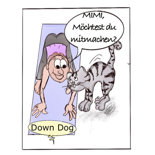Comic: Yoga Katze 4