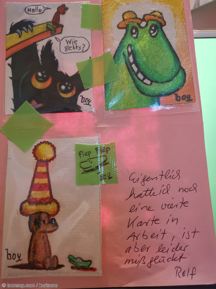 Illustration: KaKAO Karte für boy: Spuk Zeit -> Kartentausch 3