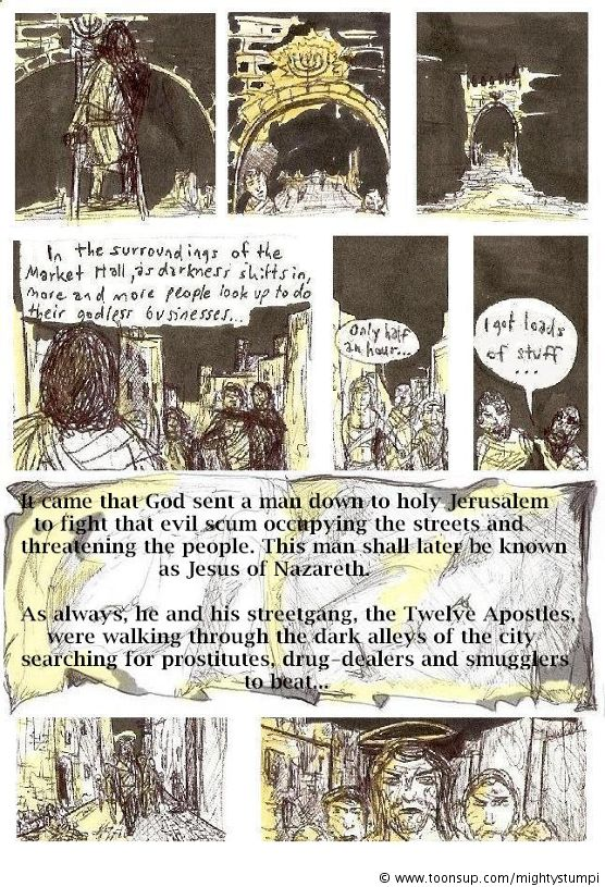 Comic: Jesus and the moneychangers 4
