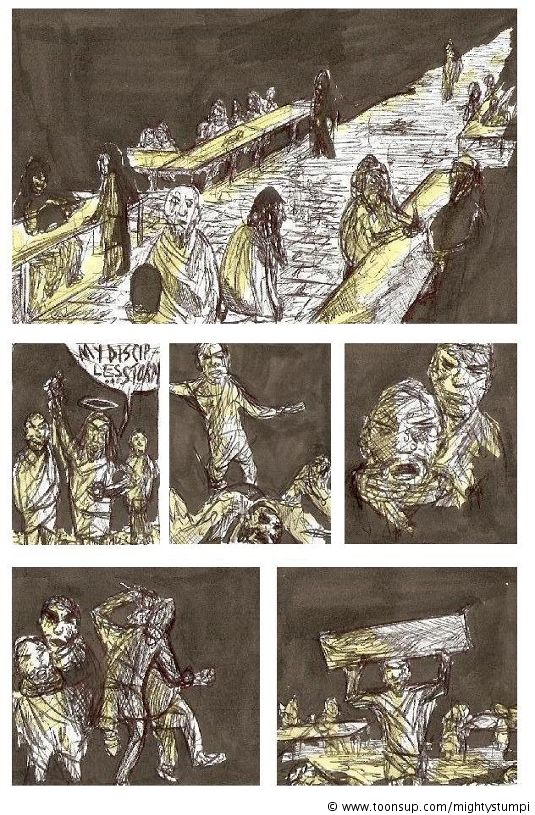 Comic: Jesus and the moneychangers 6